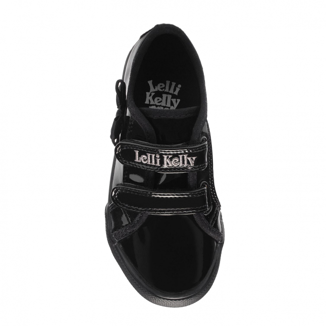 Girls Black Patent Lily Pumps (24-35) 99652 by Lelli Kelly from Hurleys
