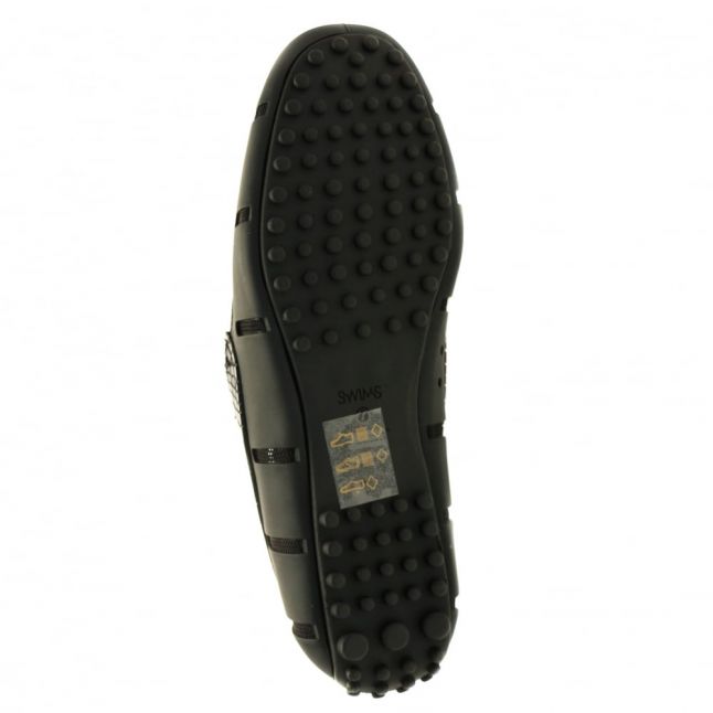 Mens Black Penny Loafer Alligator 47111 by Swims from Hurleys