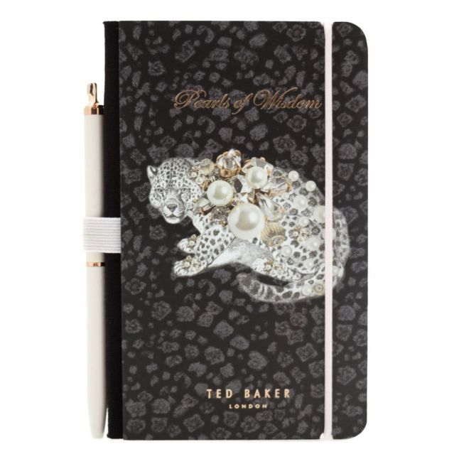 Womens Treasured Fauna Mini Notebook & Pen