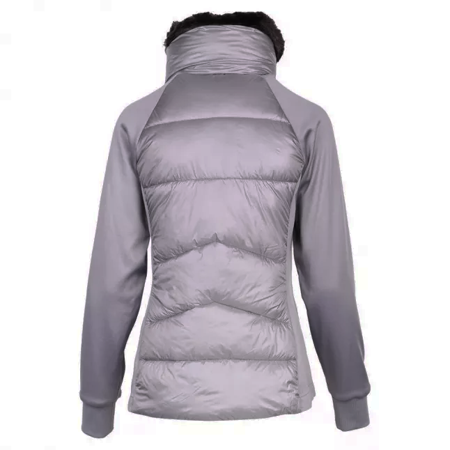 Womens Platinum Titanium Hybrid Sweat Jacket
