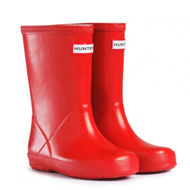Kids Red First Classic Wellington Boots (4-8)
