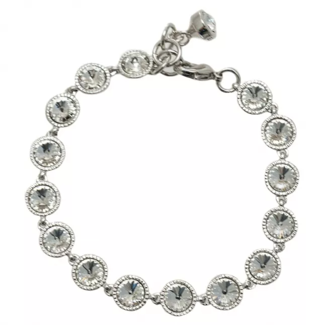 Womens Silver & Crystal Raalyn Bracelet