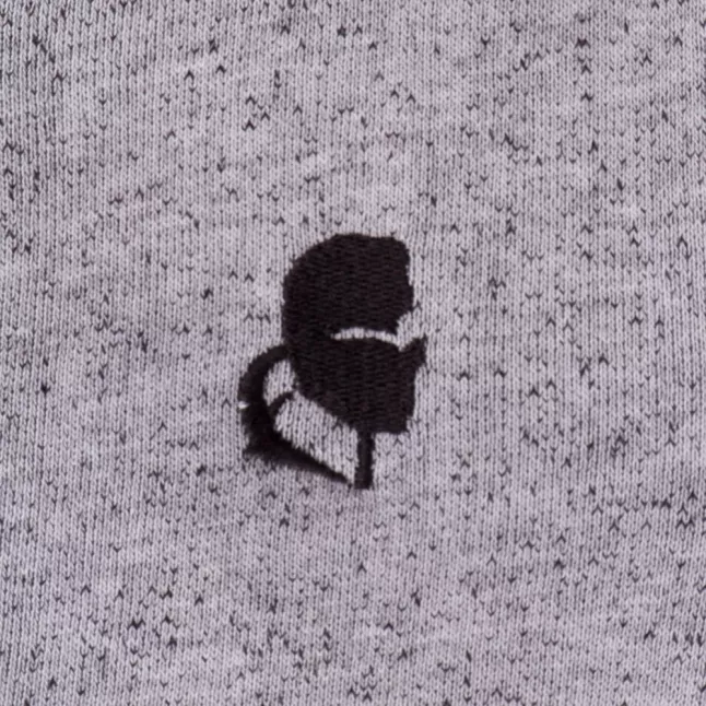 Girls Grey Logo Hooded Zip Sweat Top