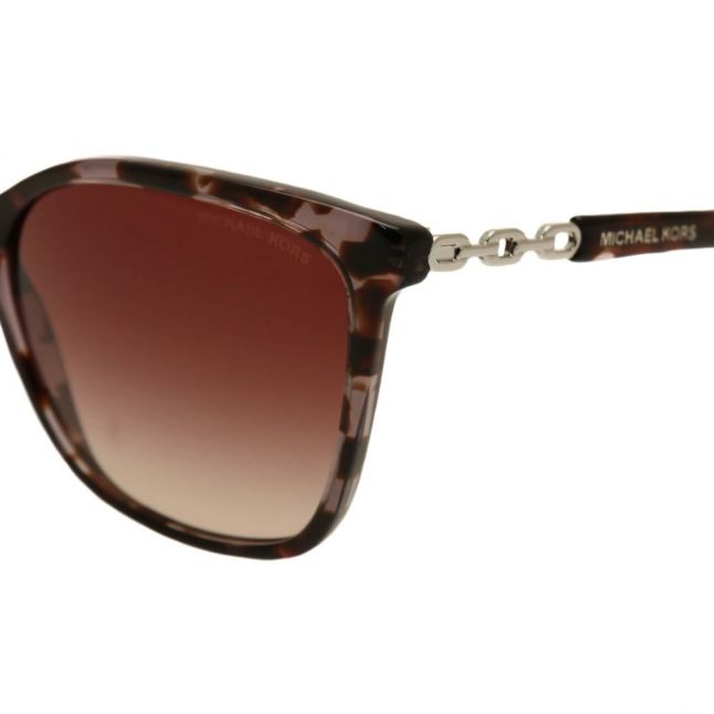 Womens Black Tortoise & Silver MK6029 Sunglasses