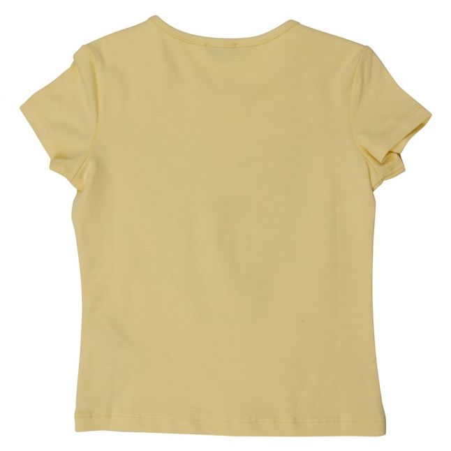 Girls Yellow Tiger 1 S/s Tee Shirt