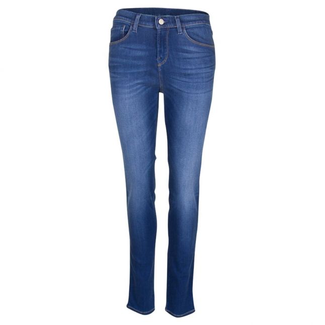 Womens Blue Wash J20 High Rise Skinny Fit Jeans