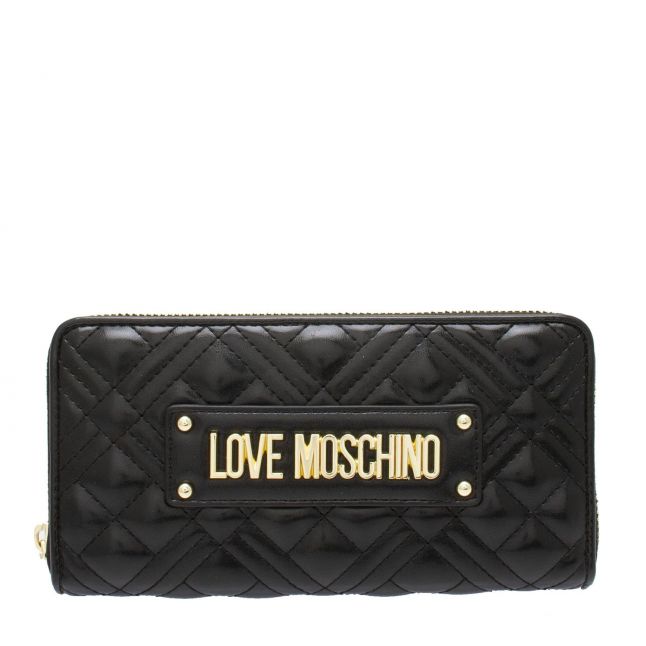 black love moschino purse