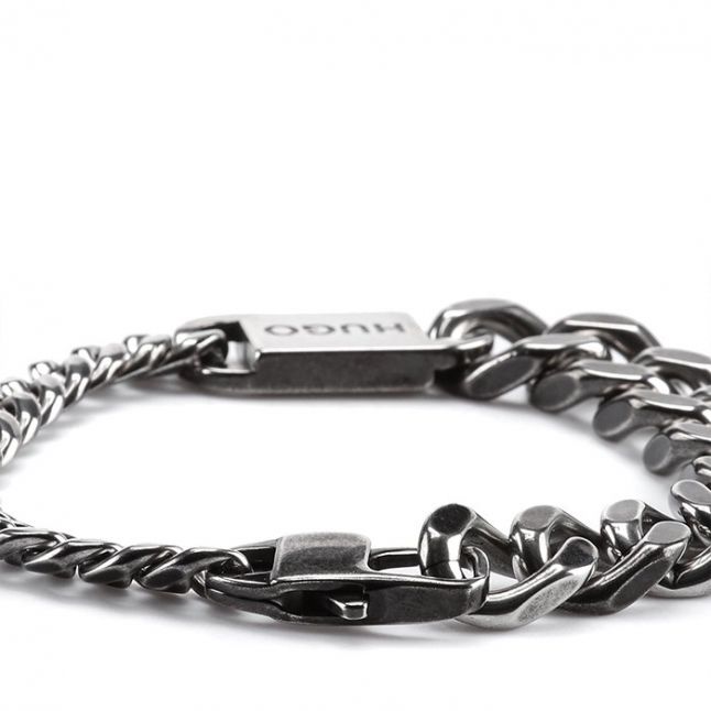 Mens Silver E-Functional Bracelet