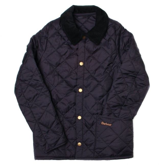 Boys Navy Heritage Liddesdale Quilted Jacket