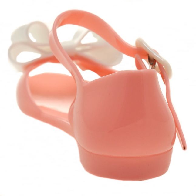 Girls Pink Frappe Bow Sandals (29-32)