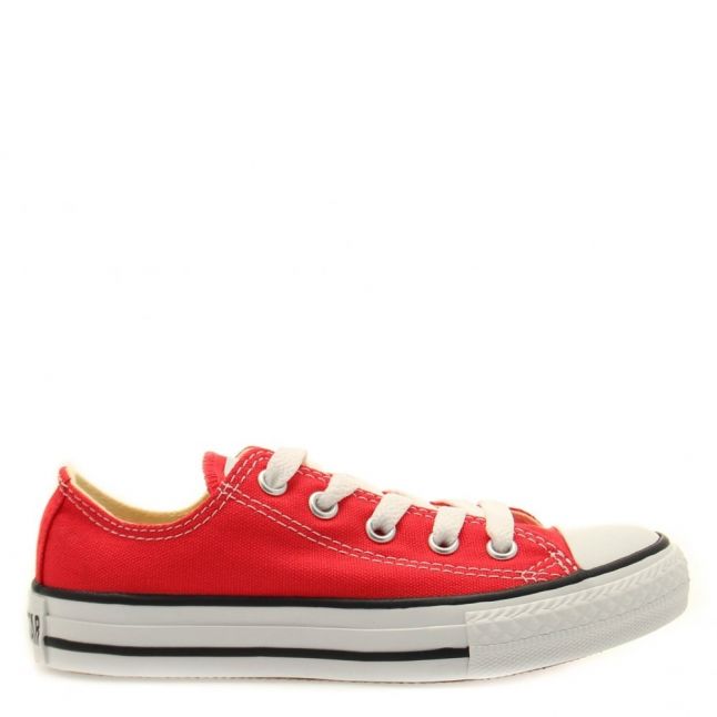 Youth Red Chuck Taylor All Star Ox (10-2) 49643 by Converse from Hurleys