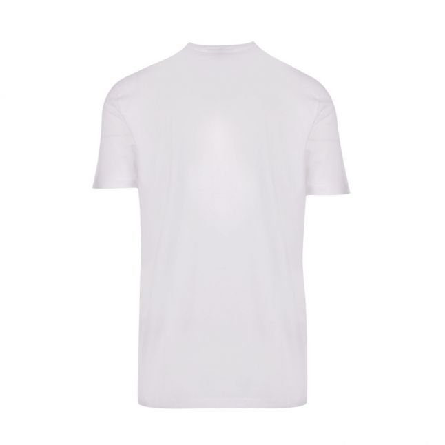 Mens White Dolive202 Colour Logo S/s T Shirt