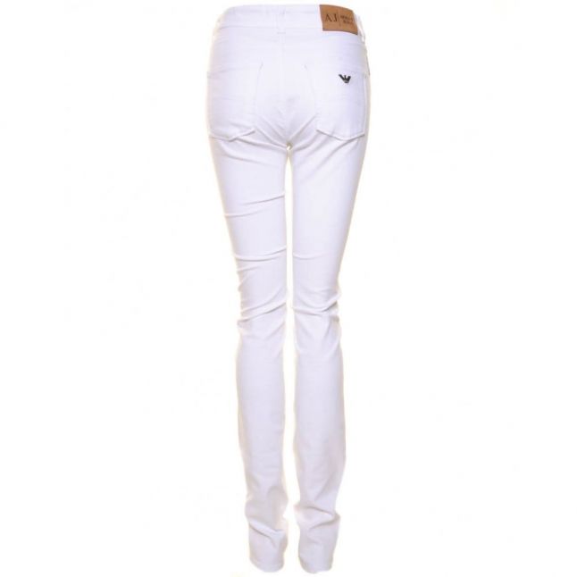 Womens White J18 Skinny Pants