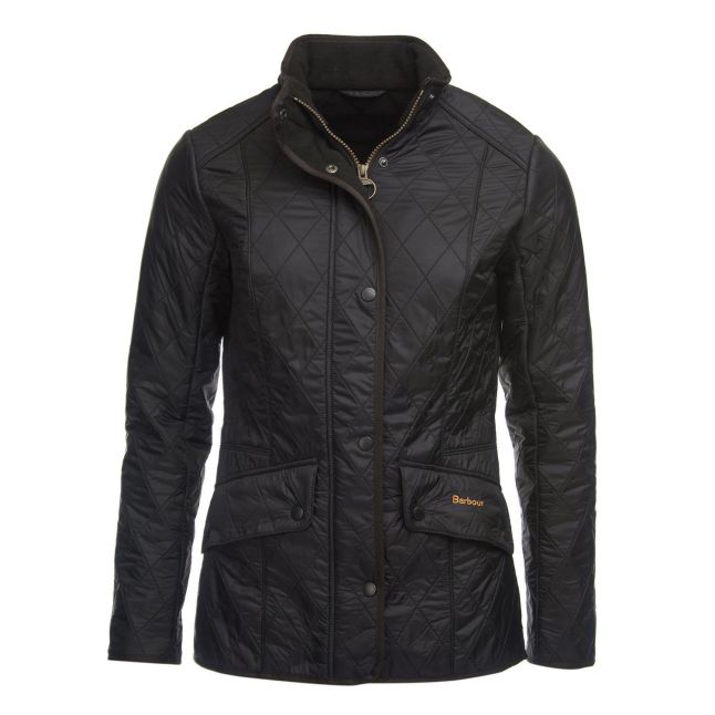 Womens Black Cavalry Polarquilt Jacket 75261 by Barbour from Hurleys