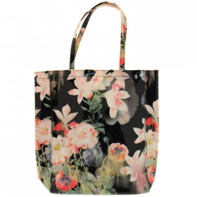 Womens Black Opcon Print Large Icon Bag 66366 by Ted Baker from Hurleys
