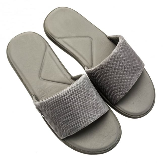 Mens Grey L.30 Slide Casual Sandals