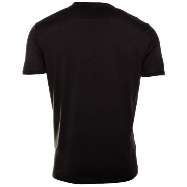 Mens Grey Contrast Box Logo Regular Fit S/s Tee Shirt