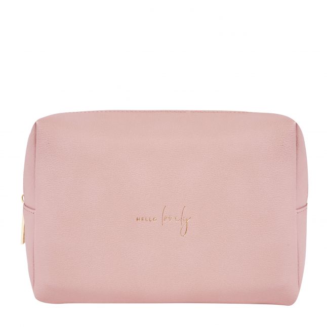 Womens Pink Hello Lovely Colour Pop Wash Bag