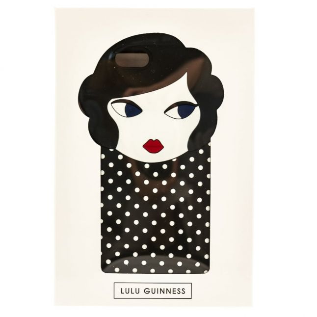 Womens Black & White Doll Face Iphone 6 Case