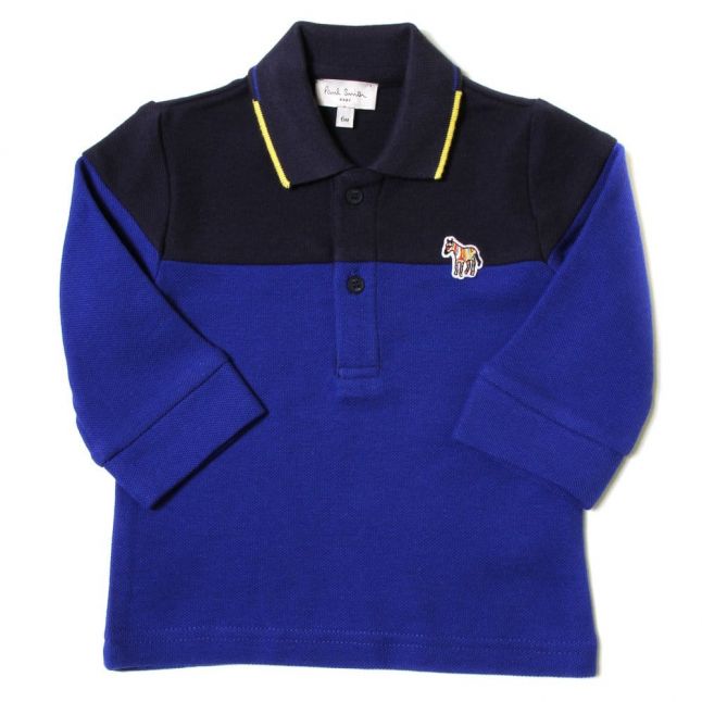 Baby Regatta Blue Java L/s Polo Shirt