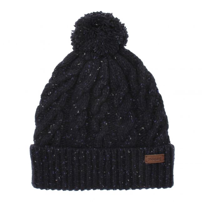 Barbour Mens Navy Seaton Beanie Hat 
