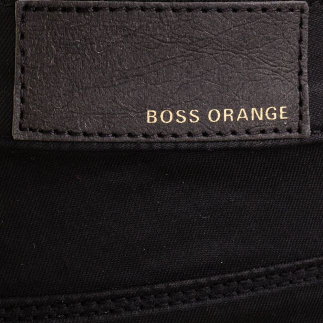 Boss Orange Womens Black J10 Florida Coated Jeans