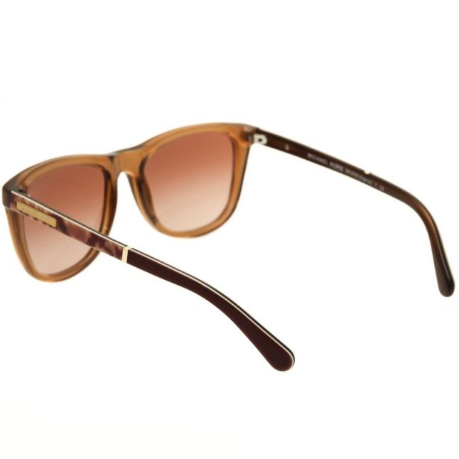 Womens Milky Brown Snake Algarve Sunglasses