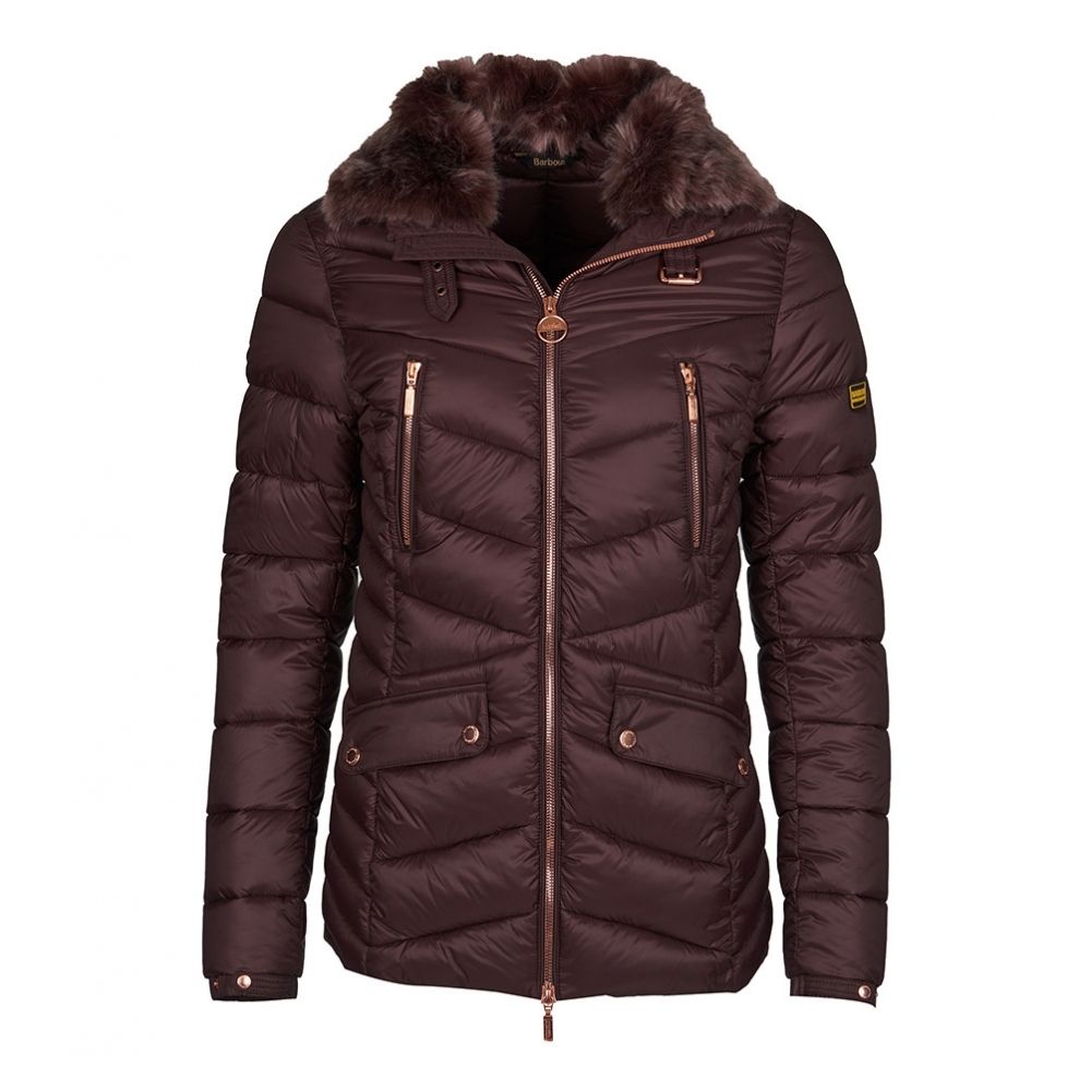 Barbour International Womens Cocoa 