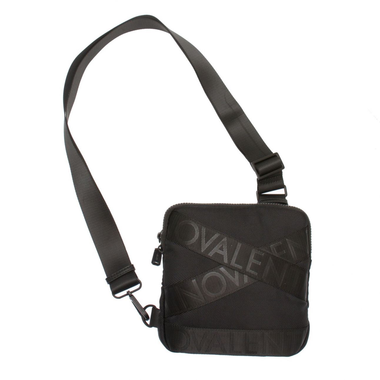 Valentino by Mario Valentino Mens Black Klive Small Crossbody Bag | Hurleys