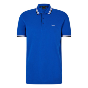 Mens Medium Blue Paddy S/s Polo Shirt