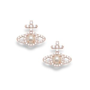 Vivienne Westwood Earrings Womens Pink Gold/Pearl Olympia Pearl | Hurleys