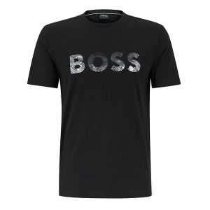 BOSS T Shirt Mens Black Tee 3 S/s | Hurleys