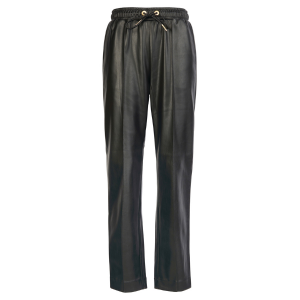 Barbour International Trousers Womens Black Agusta Faux Leather Trousers