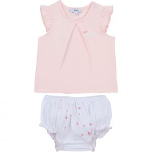 Baby Pink Top & Bloomers Gift Set