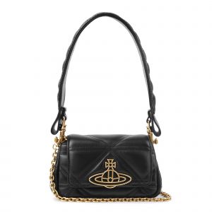 Vivienne Westwood Bag Womens Black Hazel Quilt Leather Small Bag
