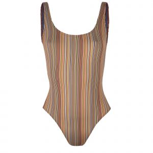 PS Paul Smith Womens Multi Colour Signature Stripe Swimsuit