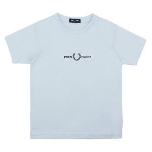 Fred Perry T Shirt Boys Light Ice Embroidered S/s | Hurleys