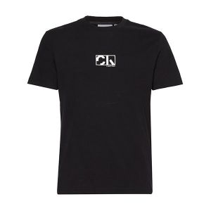 Mens Black Graphic Logo S/s T Shirt