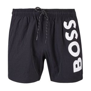 BOSS Swim Shorts Mens Black Octopus Logo