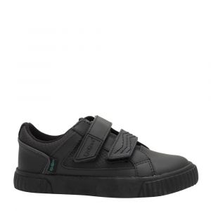 Kickers School Shoes Junior Black Tovni Twin Flex (12.5-2.5)
