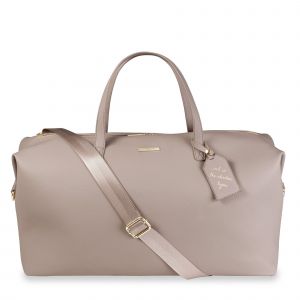 Katie Loxton Bag Womens Taupe Weekend Holdall Duffle