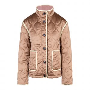 PS Paul Smith Jacket Womens Brown Quilted Short Jacket