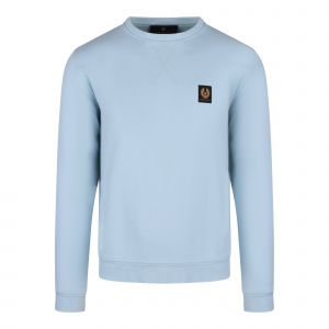 Belstaff Sweatshirt Mens Skyline Blue Branded Sweatshirt