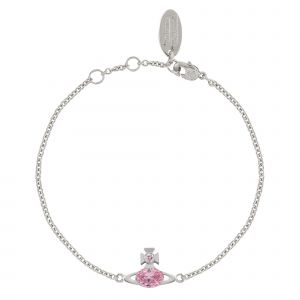 Womens	Platinum/ Light Pink Allie Bracelet
