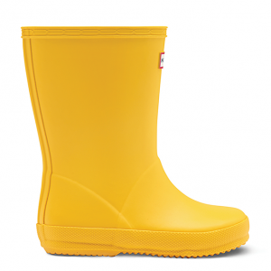 Kids Yellow First Classic Wellington Boots (4-8)