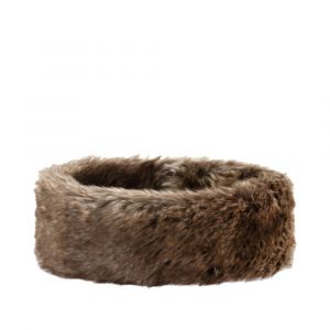 Womens Elk Faux Fur Headband