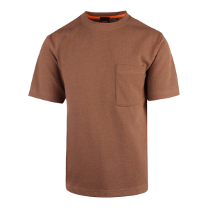 BOSS T Shirt Mens Open Beige Tempestoshort S/s | Hurleys