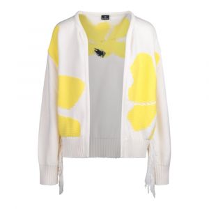 PS Paul Smith Jacket Womens Ivory Knitted