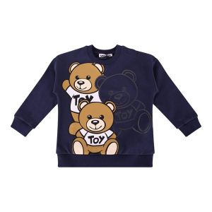 Moschino Sweatshirt Boys Navy Blue Baby Multi Toy Sweatshirt 