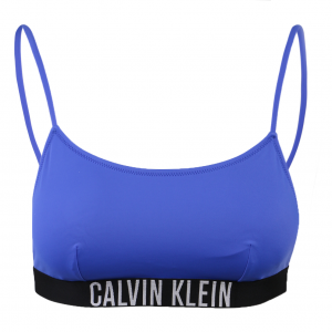 Womens Vivid Bluebell Logo Band Bralette Bikini Top